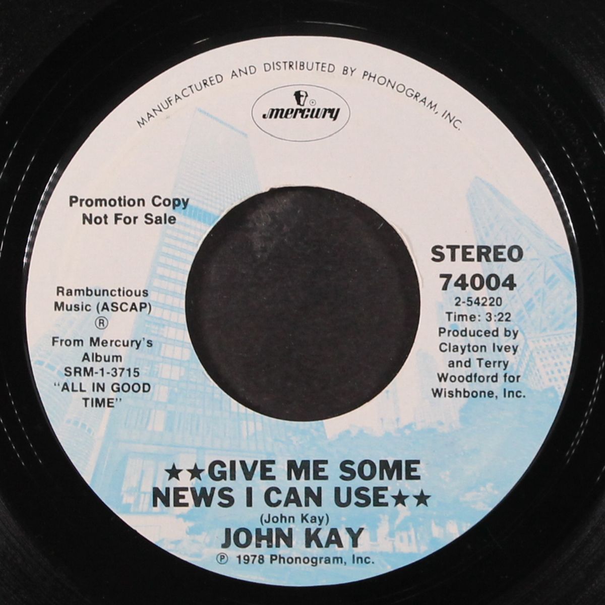 give me some news i can use / same by JOHN KAY