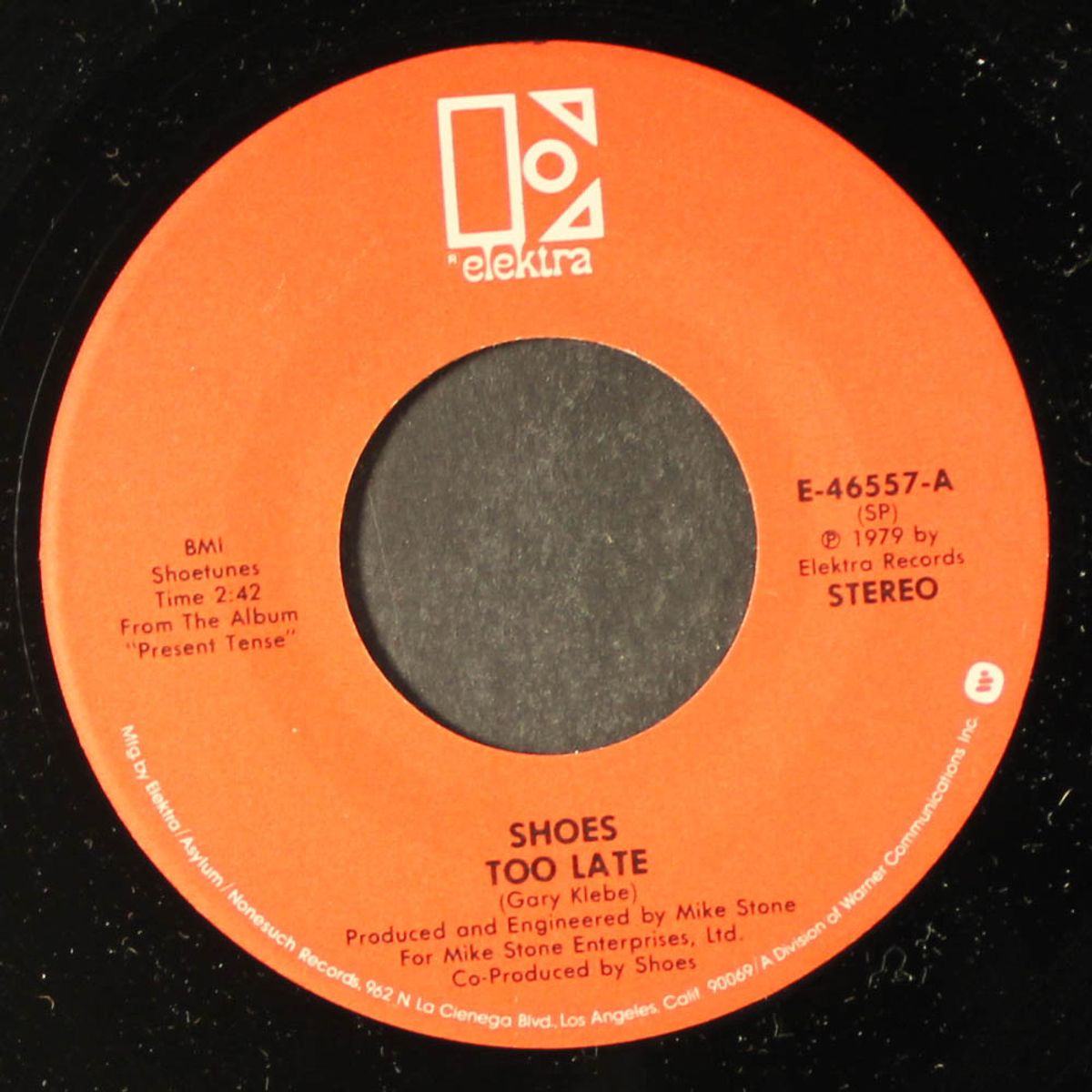 too late / now and then by SHOES