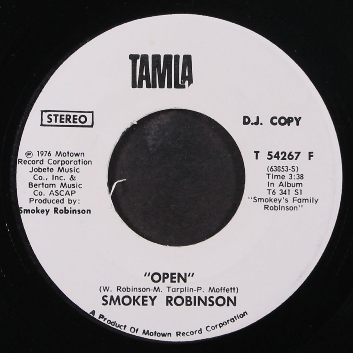 open by SMOKEY ROBINSON