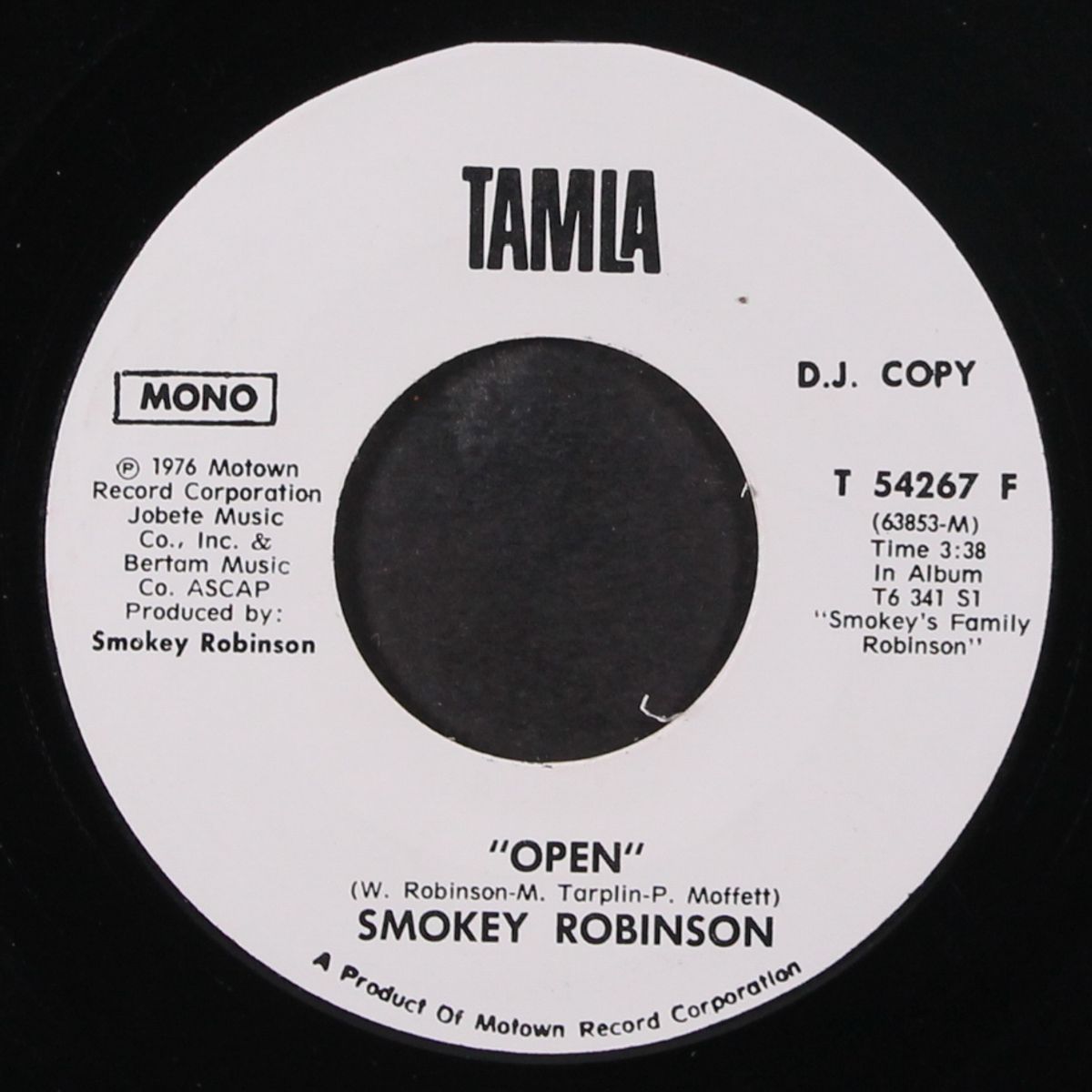 open by SMOKEY ROBINSON