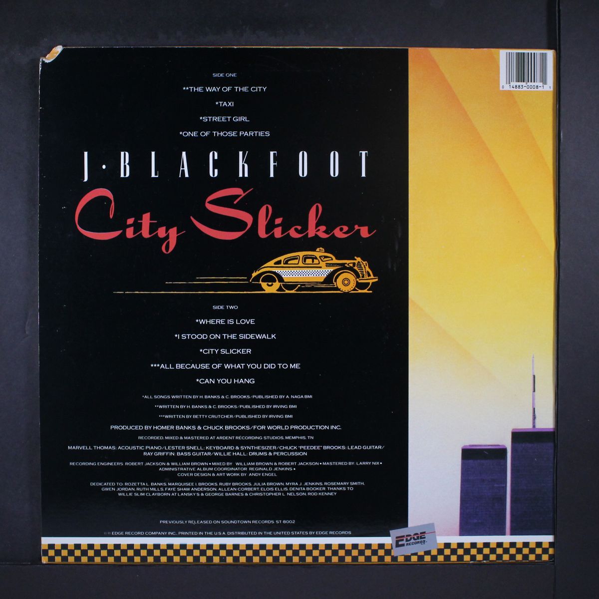city slicker by J. BLACKFOOT