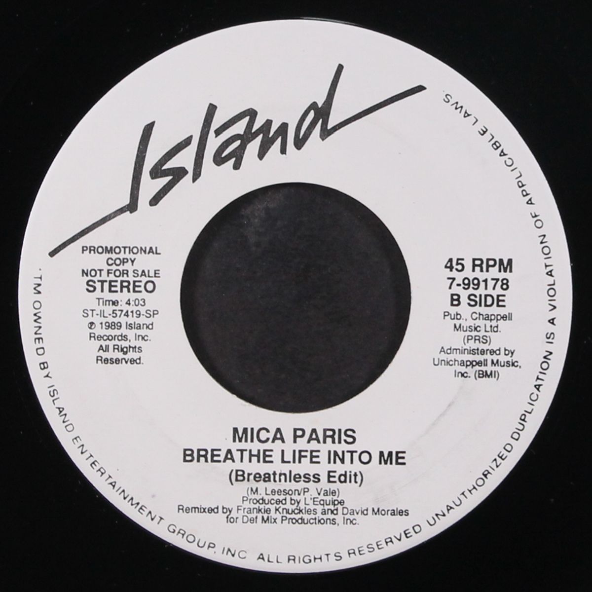breathe life into me by MICA PARIS