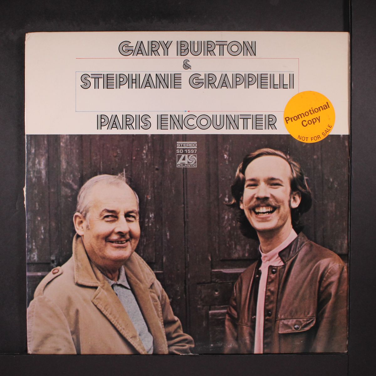 paris encounter by GARY BURTON & STEPHANE GRAPPELLI