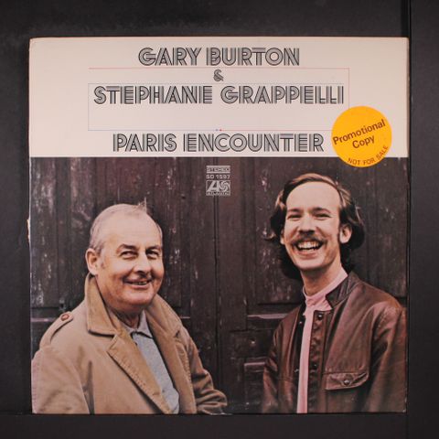 GARY BURTON & STEPHANE GRAPPELLI