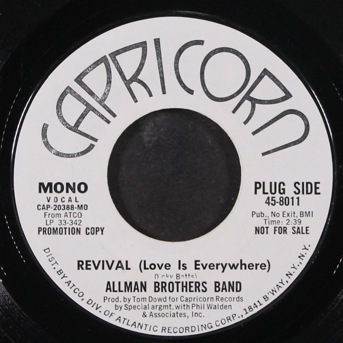 revival / mono by ALLMAN BROTHERS BAND