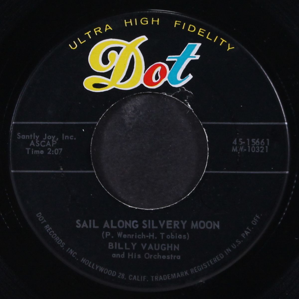 raunchy / sail along silvery moon by BILLY VAUGHN