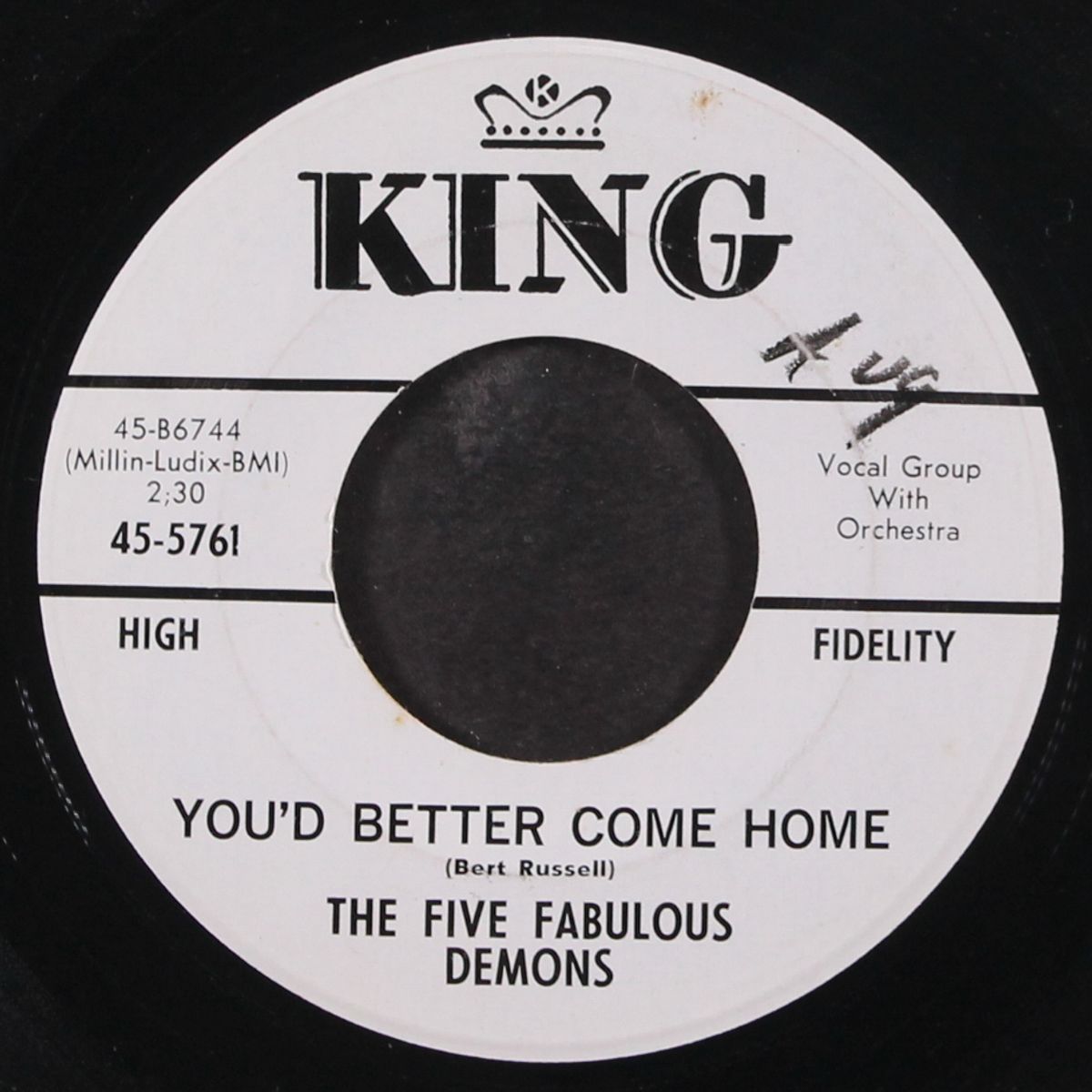 you'd better come home / yeah, since you went away by FIVE FABULOUS DEMONS