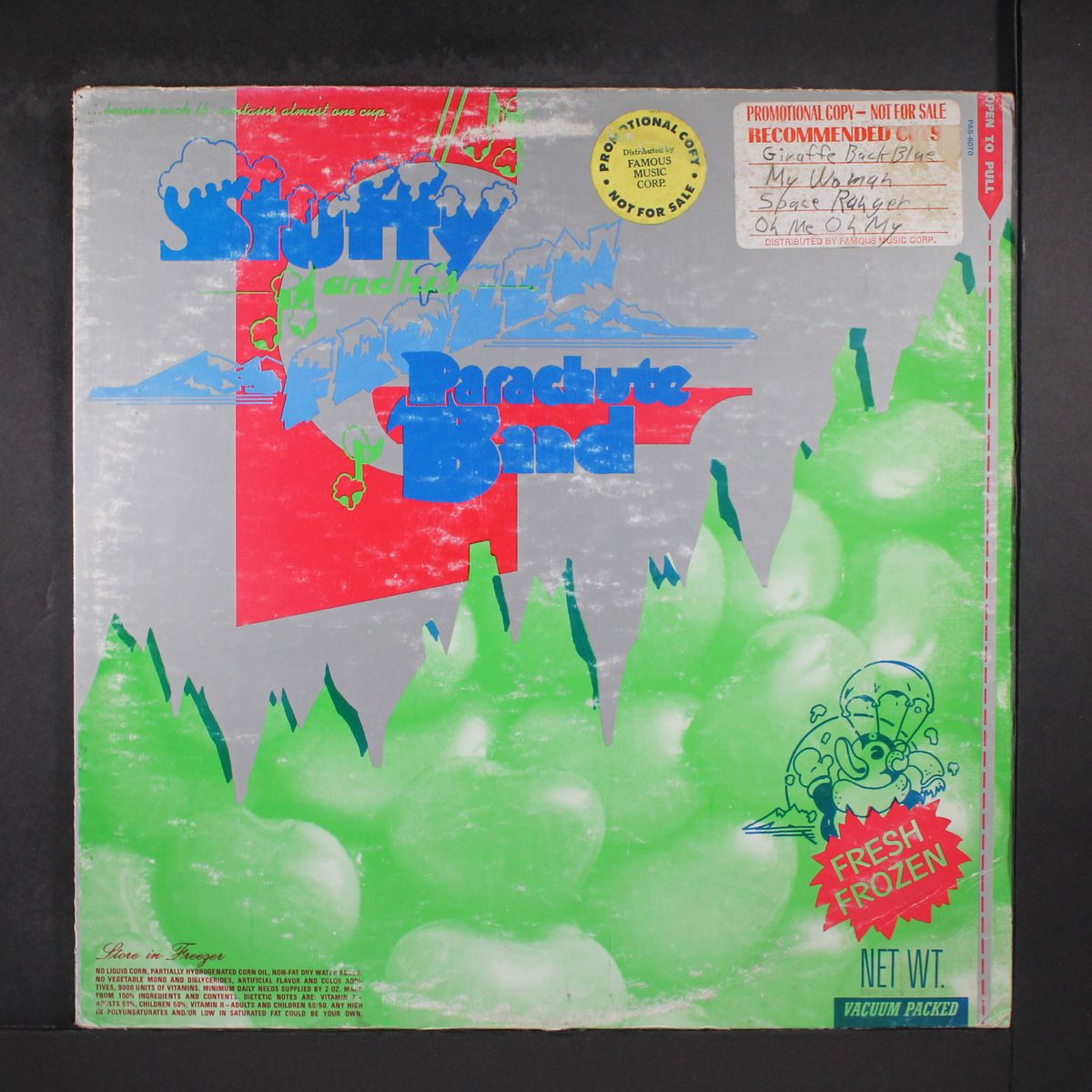 stuffy and his frozen parachute band by STUFFY