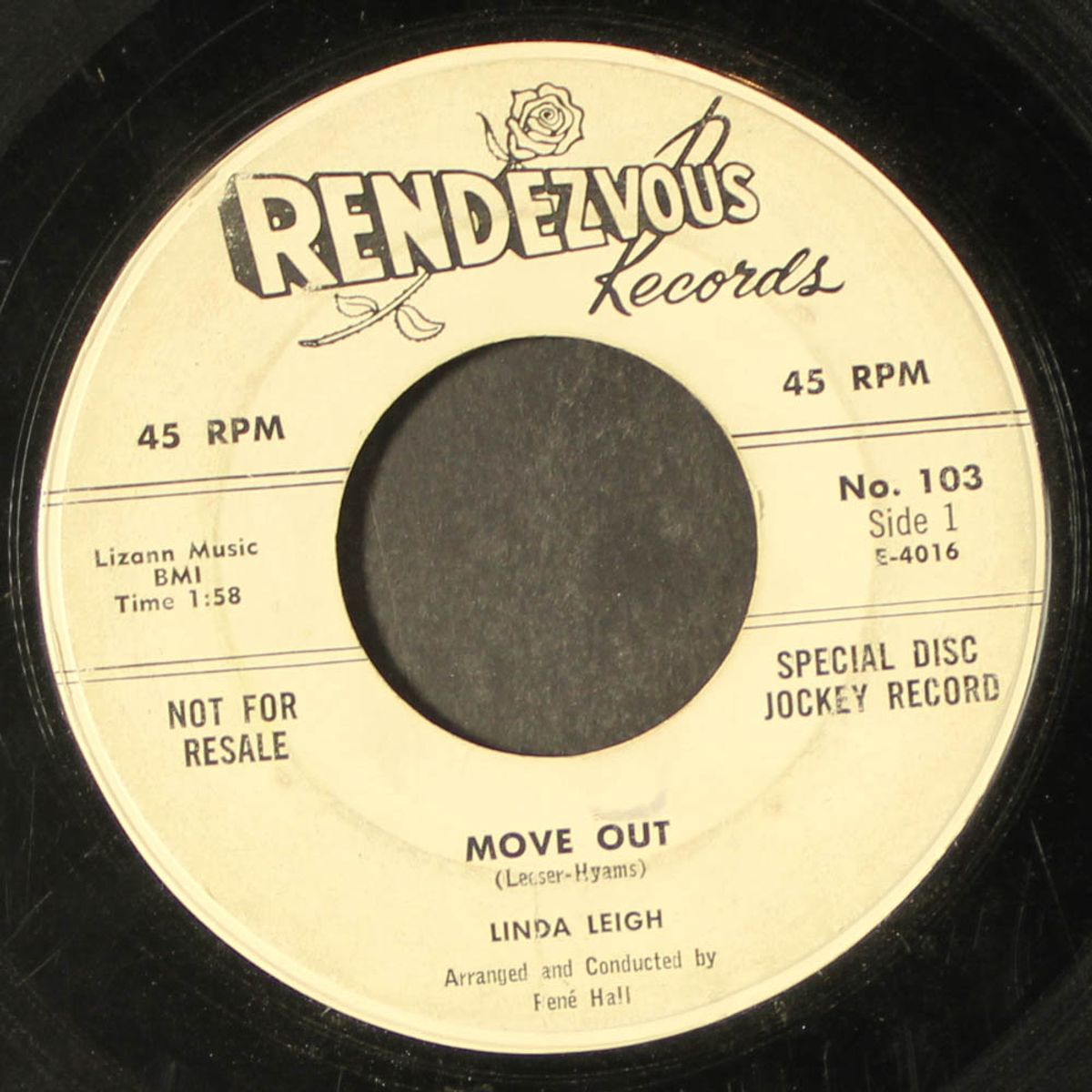 move out / it's real by LINDA LEIGH