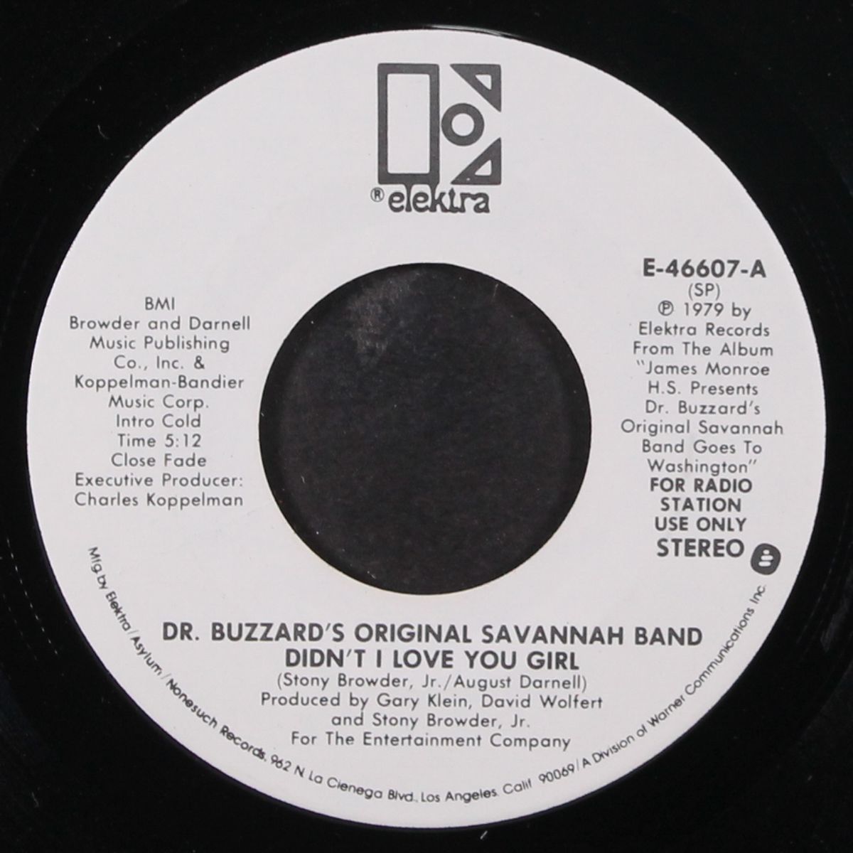 didn't i love you girl / mono by DR. BUZZARD'S ORIGINAL SAVANNAH BAND