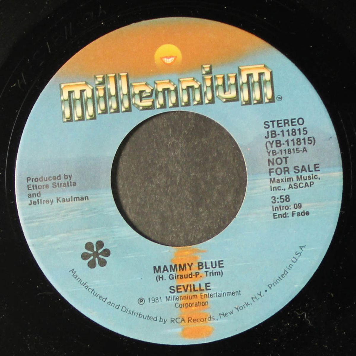 mammy blue / open your eyes by SEVILLE
