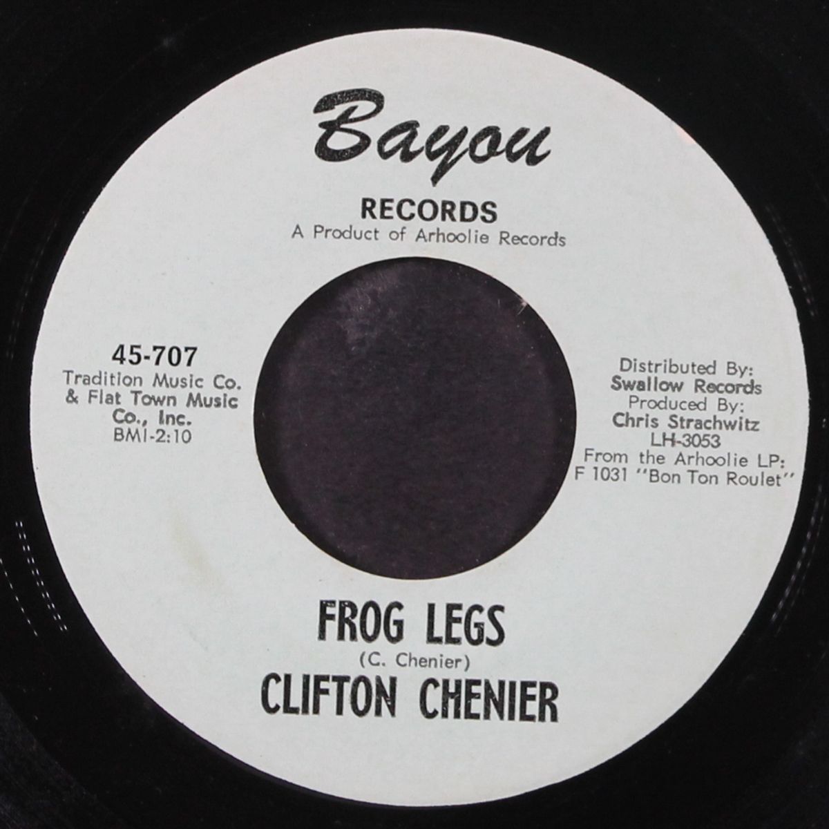 black gal / frog legs by CLIFTON CHENIER