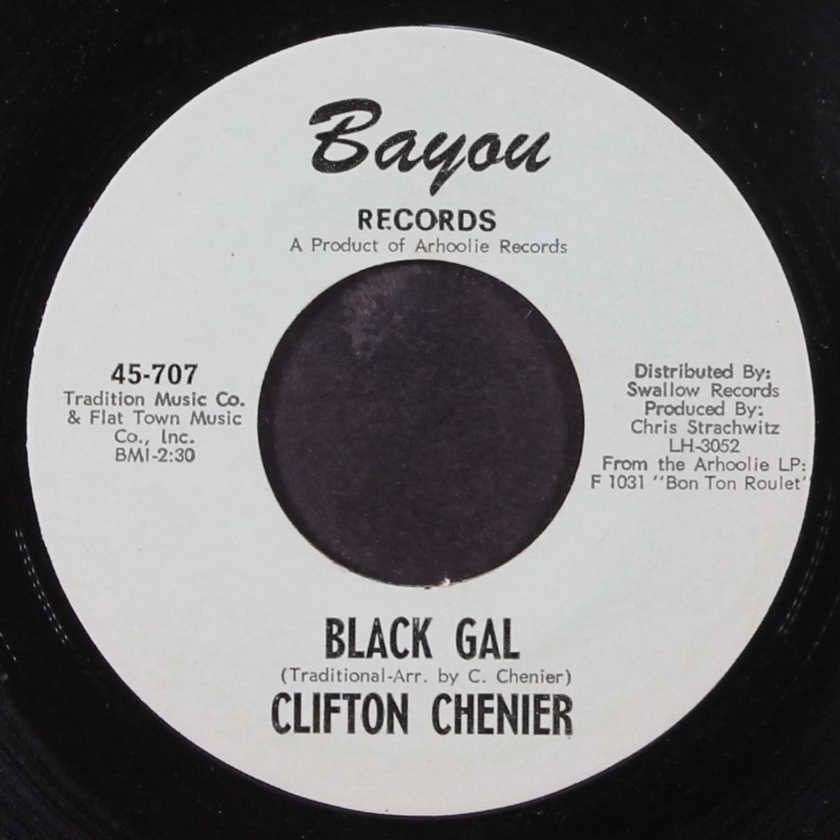 black gal / frog legs by CLIFTON CHENIER
