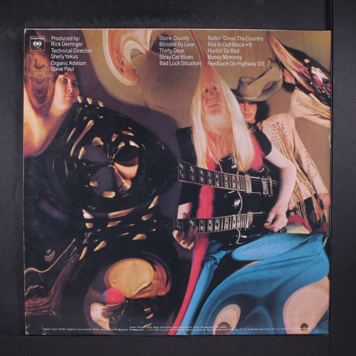 saints & sinners by JOHNNY WINTER