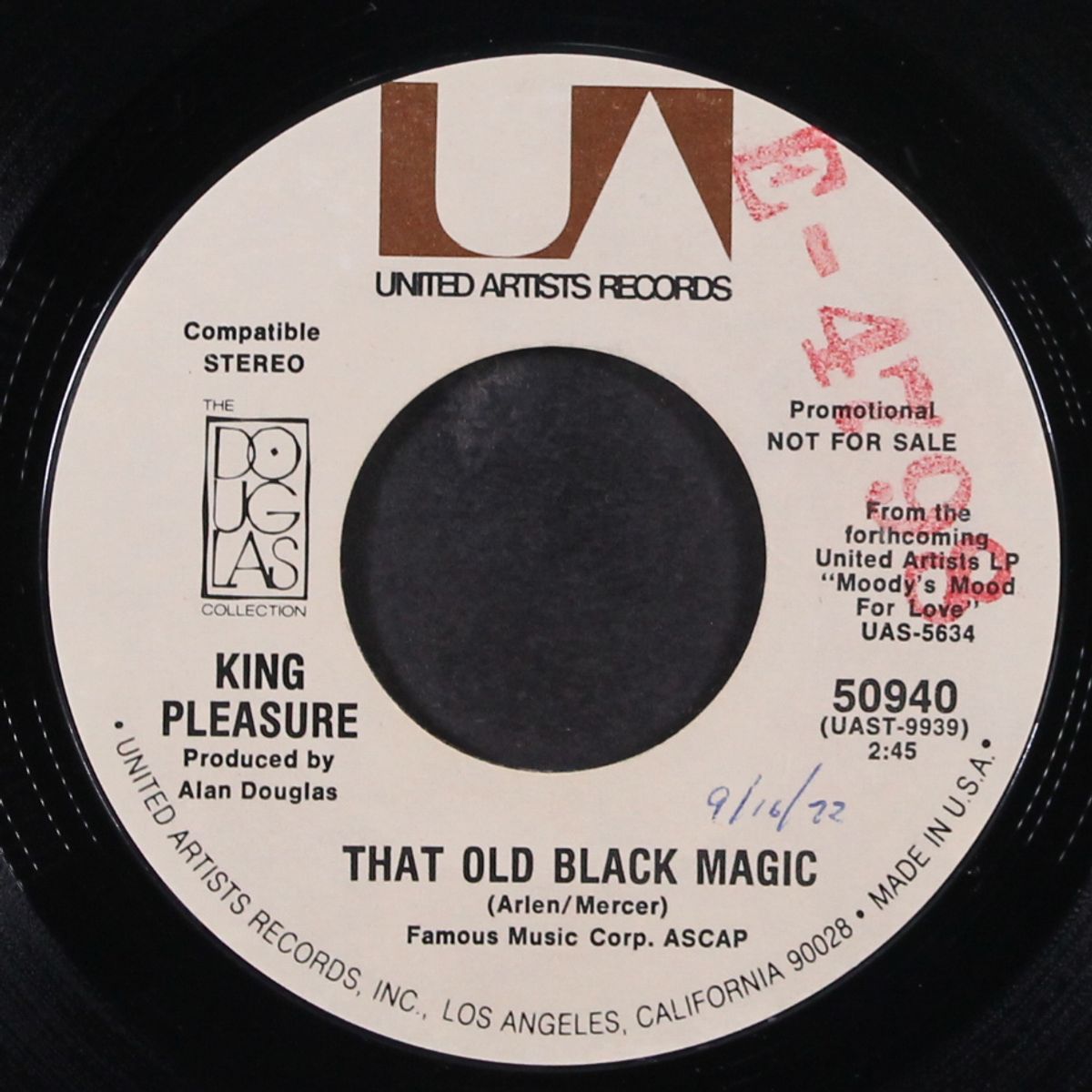 i'm in the mood for love / that old black magic by KING PLEASURE