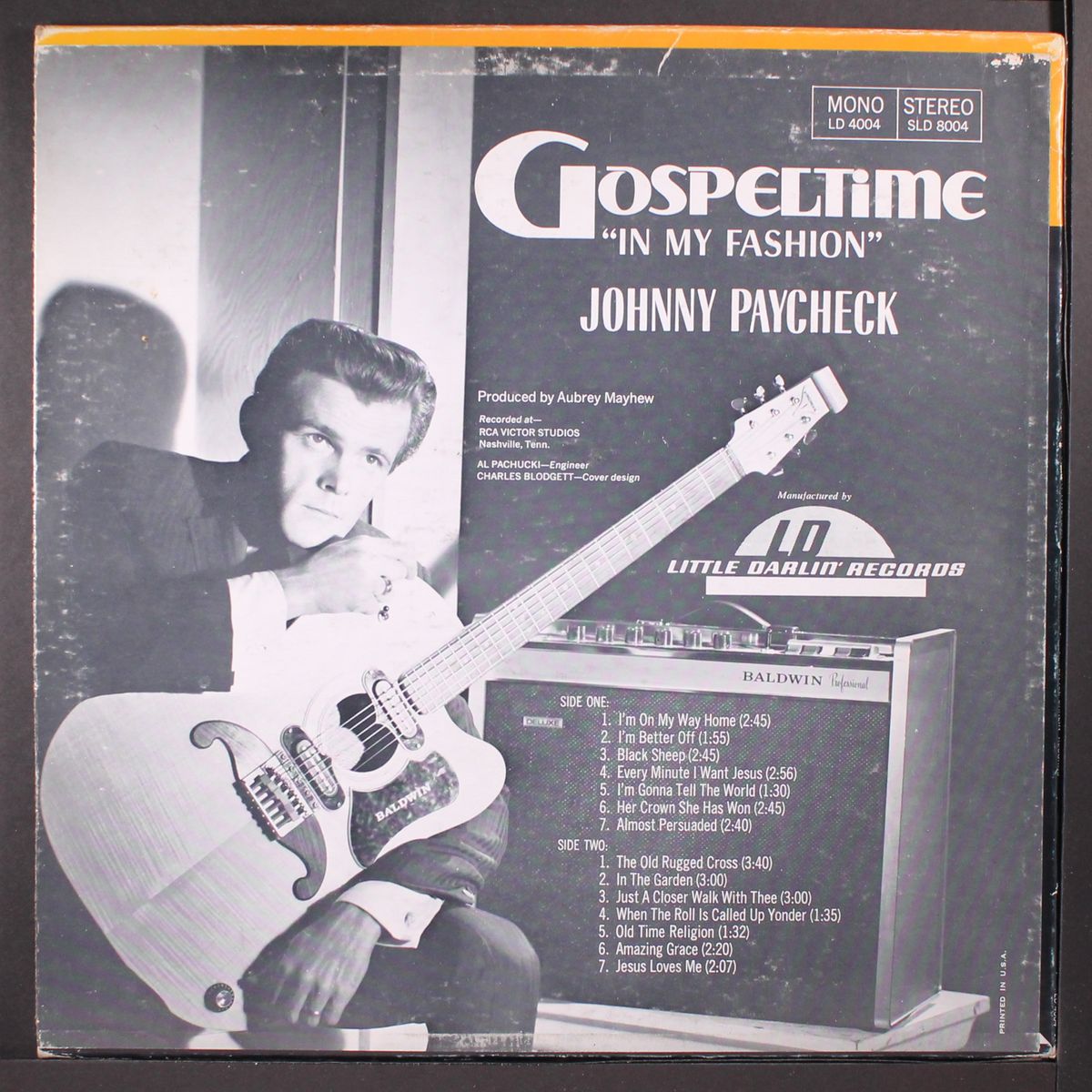 gospeltime, in my fashion by JOHNNY PAYCHECK