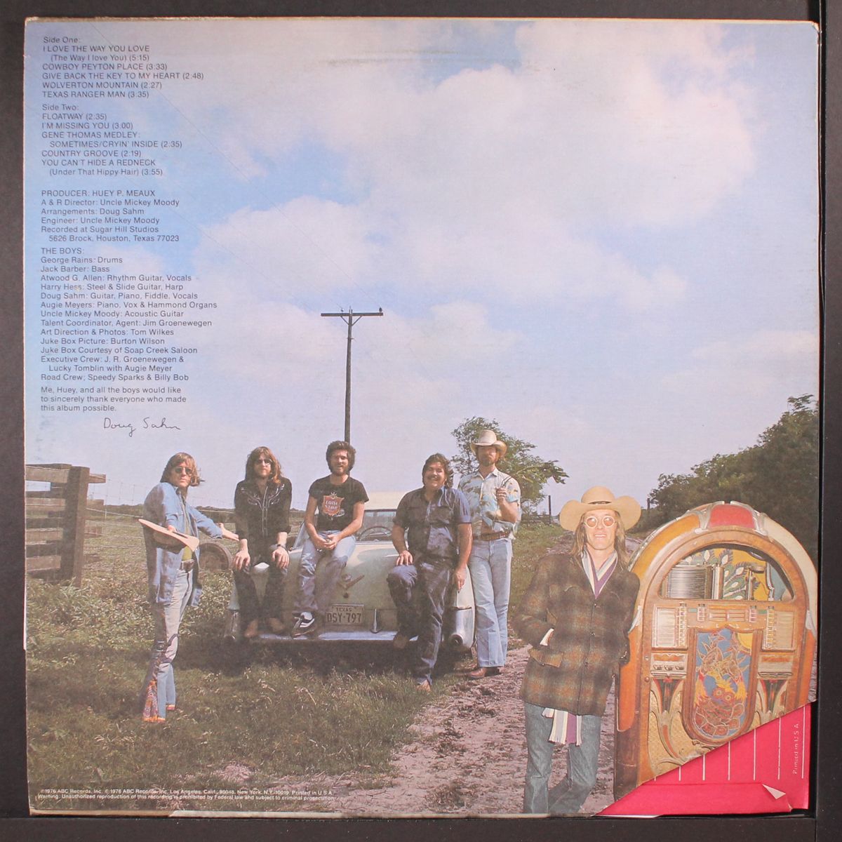 texas rock for country rollers by SIR DOUG & TEXAS TORNADOS