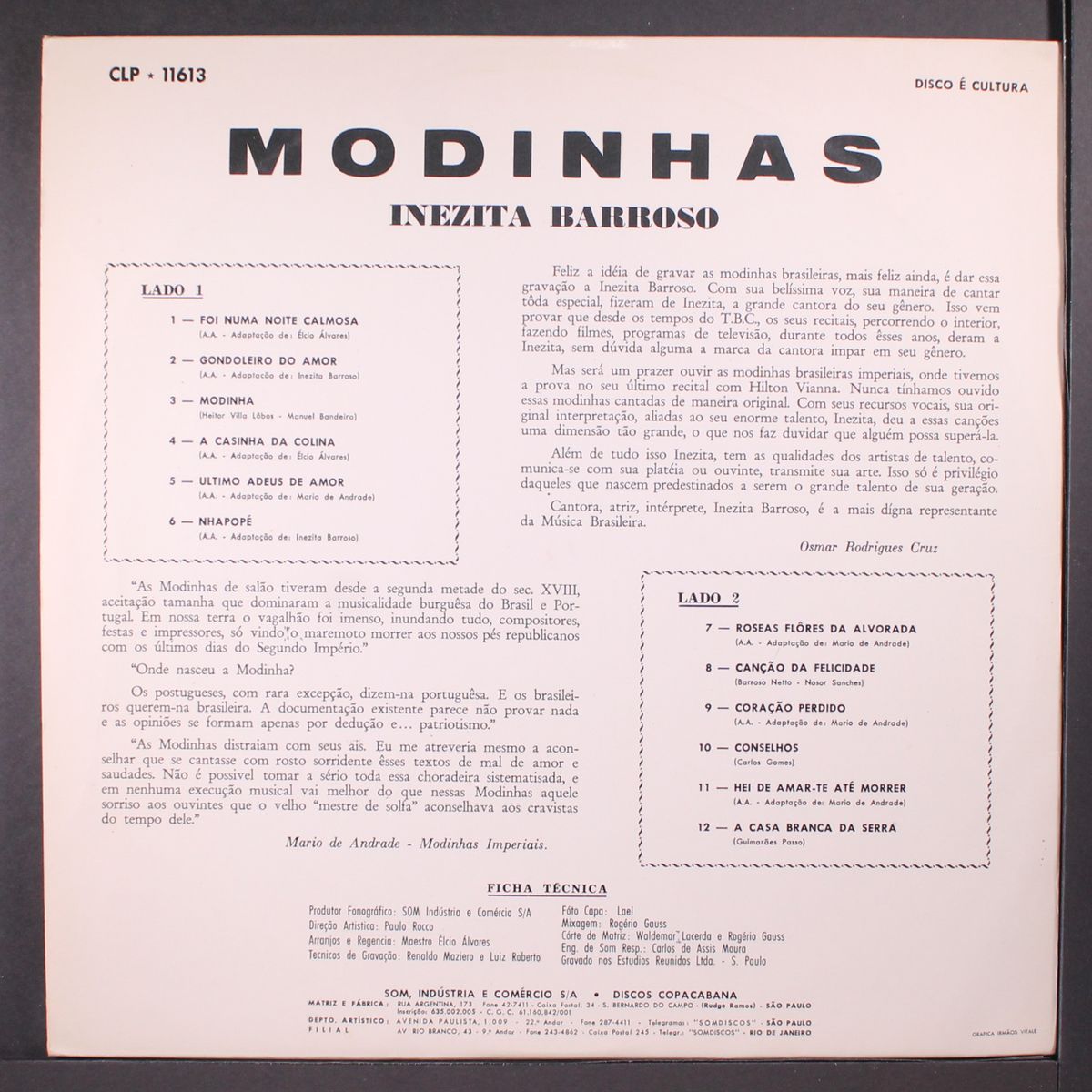 modinhas by INEZITA BARROSO
