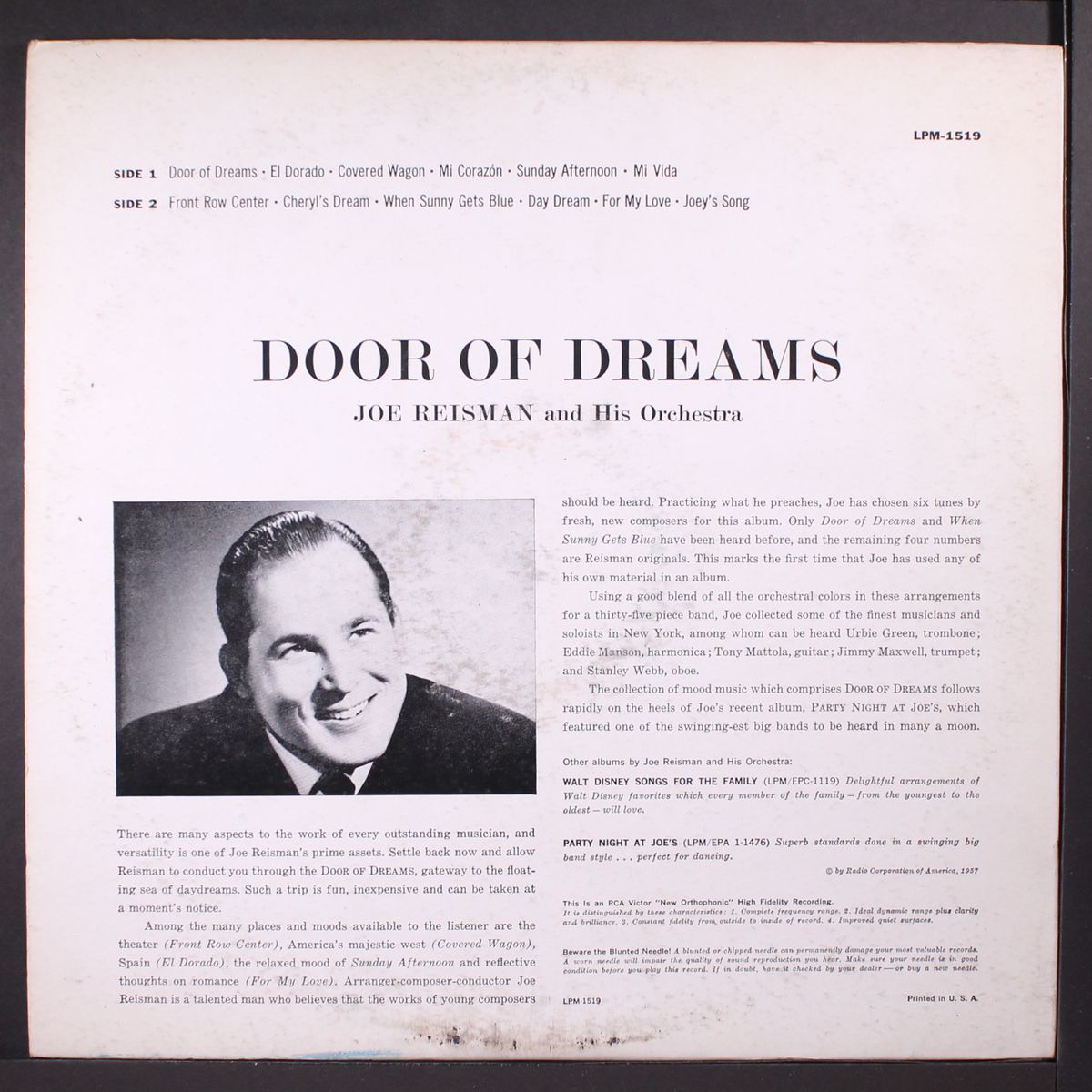 door of dreams by JOE REISMAN
