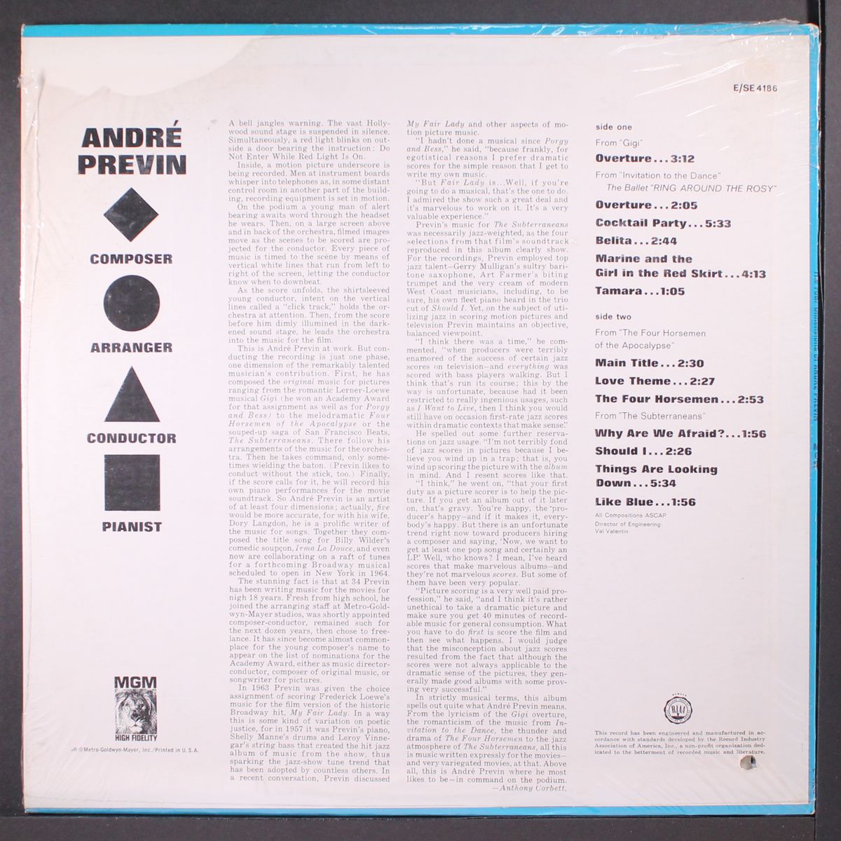 composer - arranger - conductor - pianist by ANDRE PREVIN