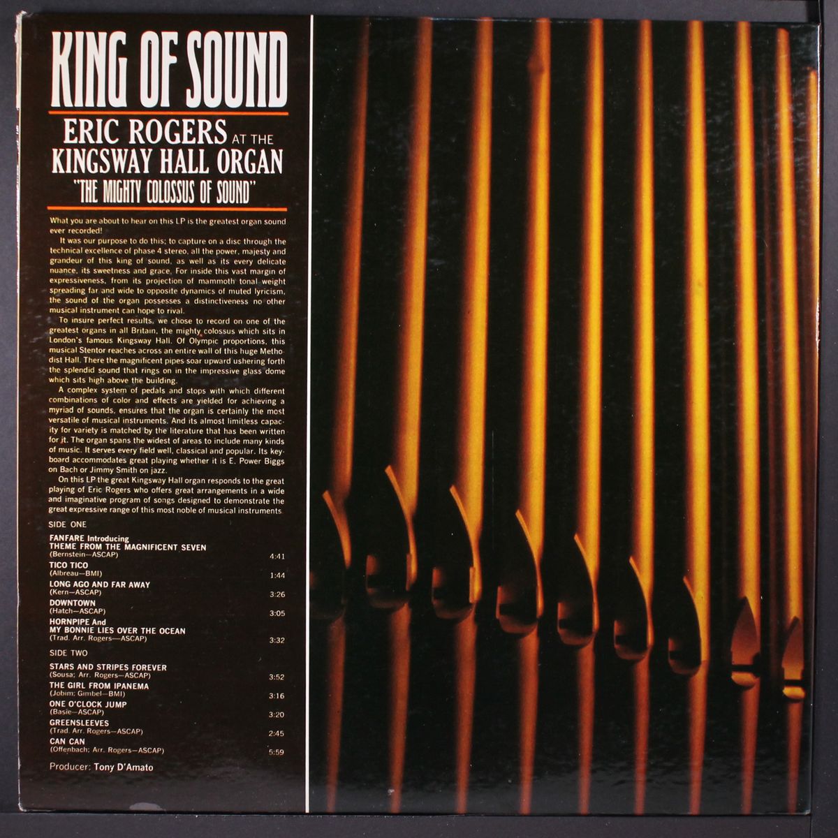 the king of sound by ERIC ROGERS