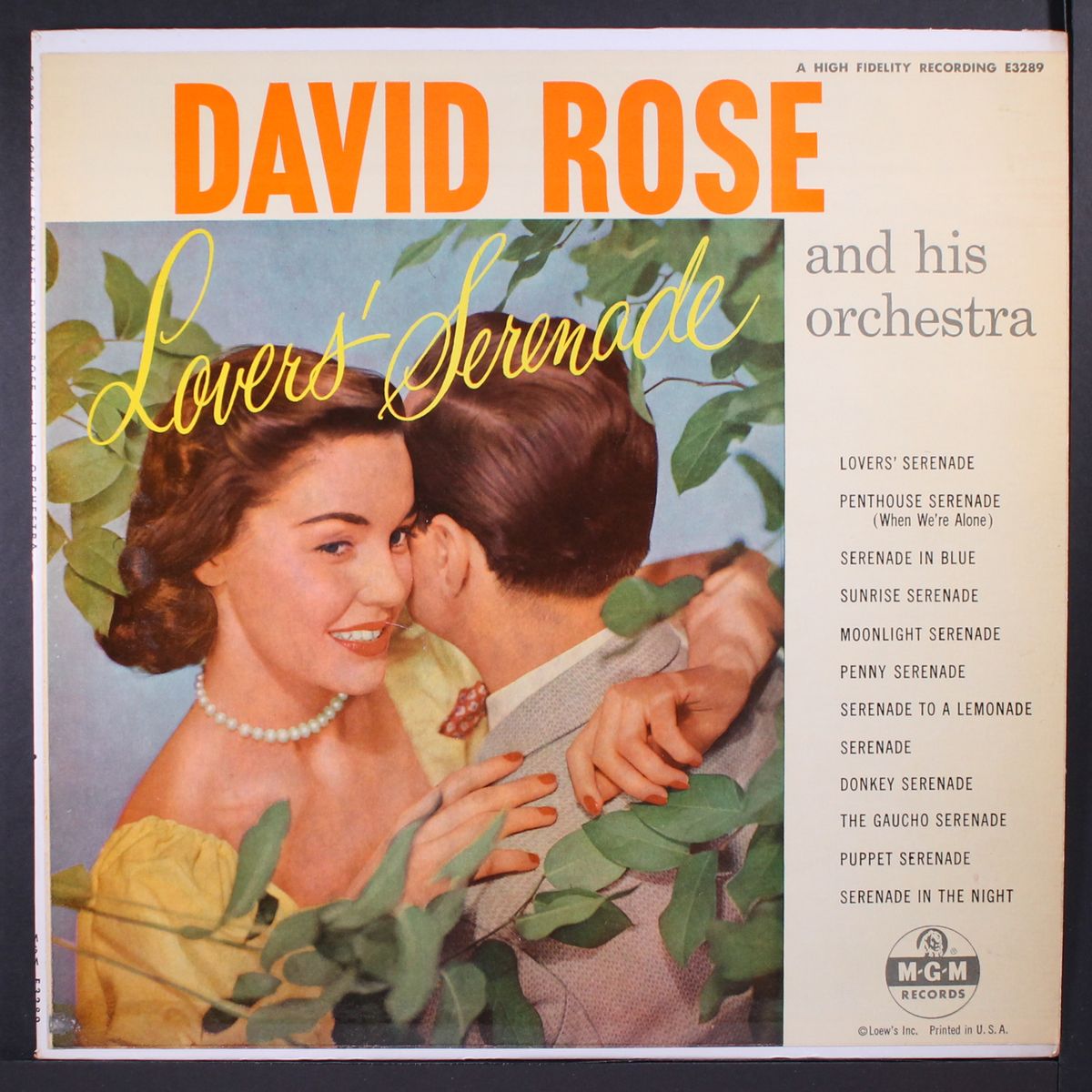 lover's serenade by DAVID ROSE
