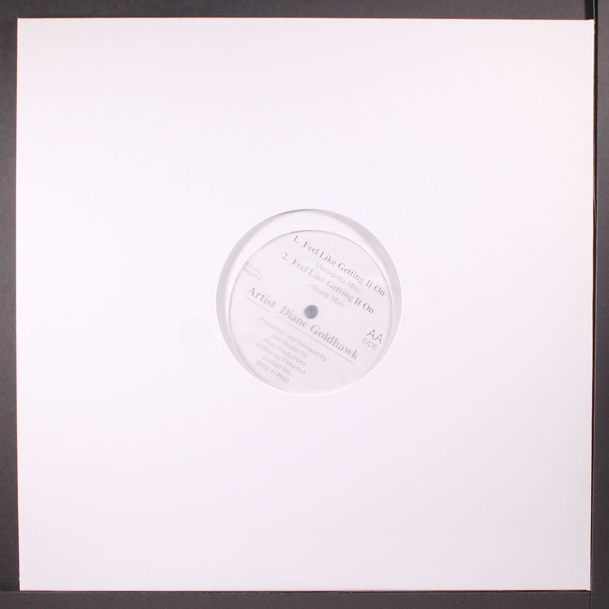 feel like getting it on (club mix) / acapella mix / drum mix by DIANE GOLDHAWK