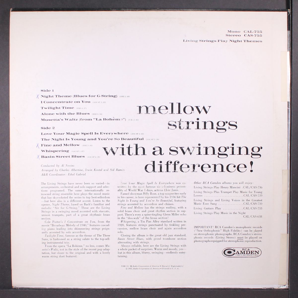 night themes by LIVING STRINGS