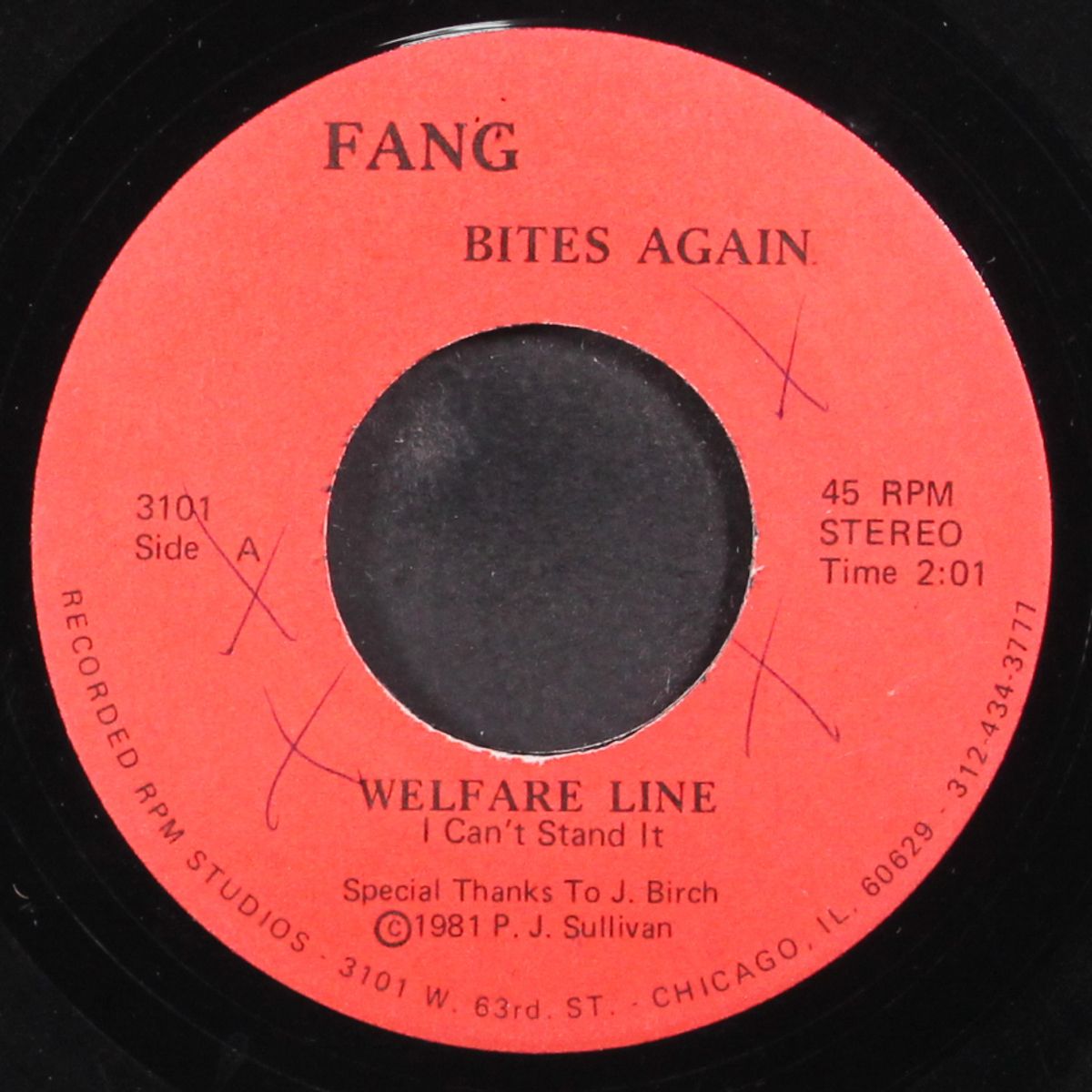 welfare line / don't say your leavin' by FANG