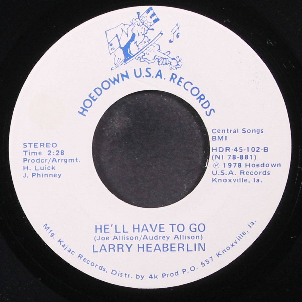 he'll have to go / untangeling my mind by LARRY HEABERLIN