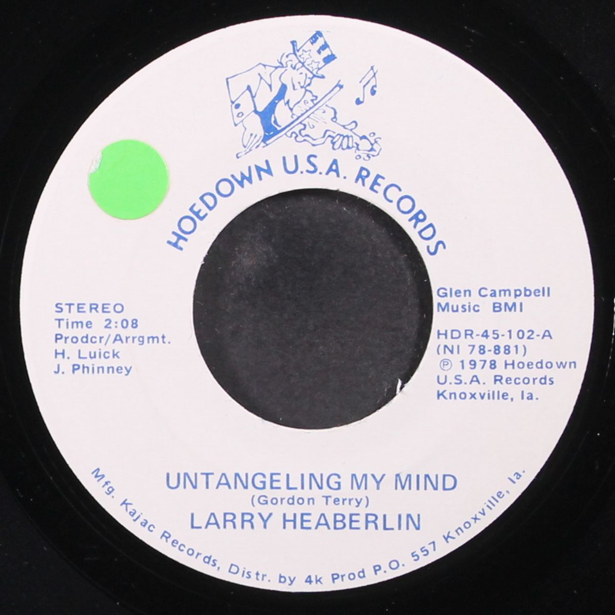 he'll have to go / untangeling my mind by LARRY HEABERLIN