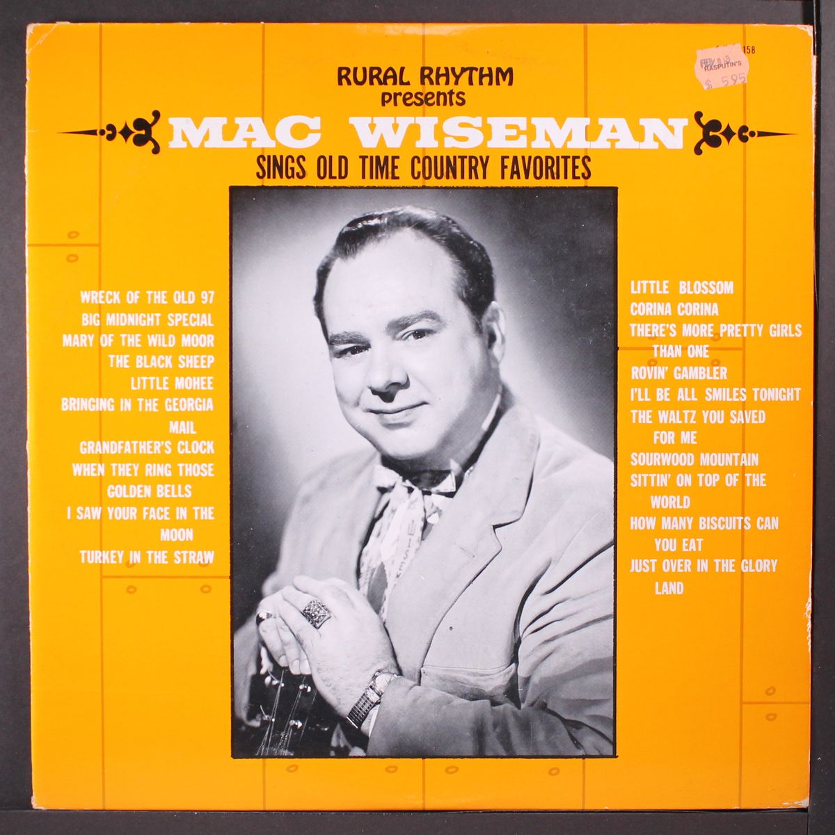sings old time country favorites by MAC WISEMAN