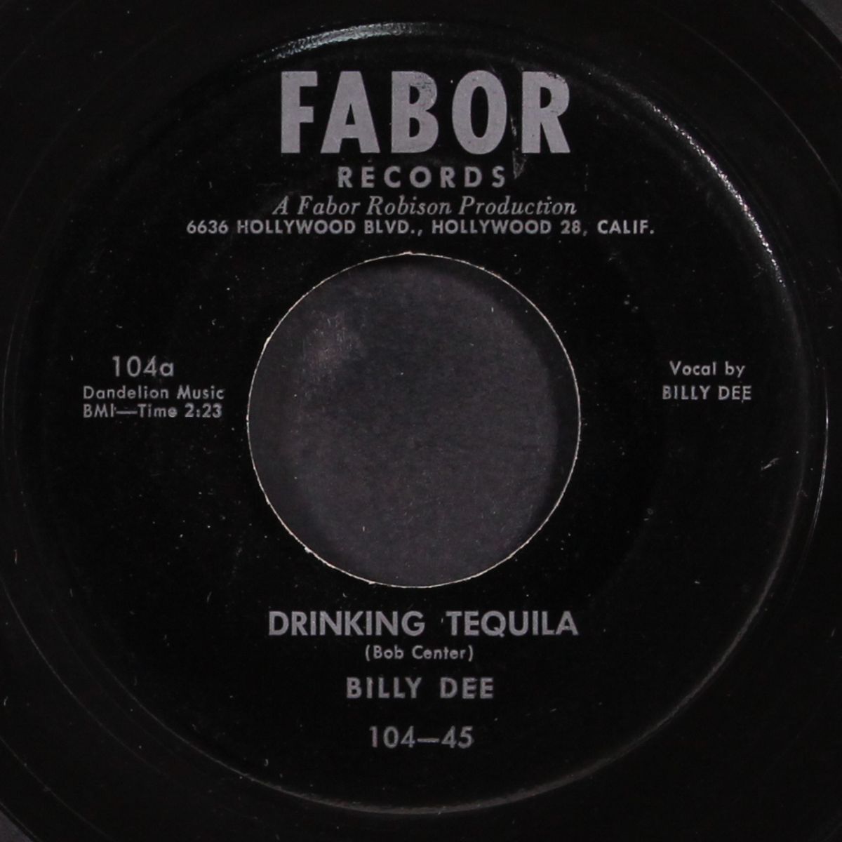 drinking tequila / falling star waltz by BILLY DEE