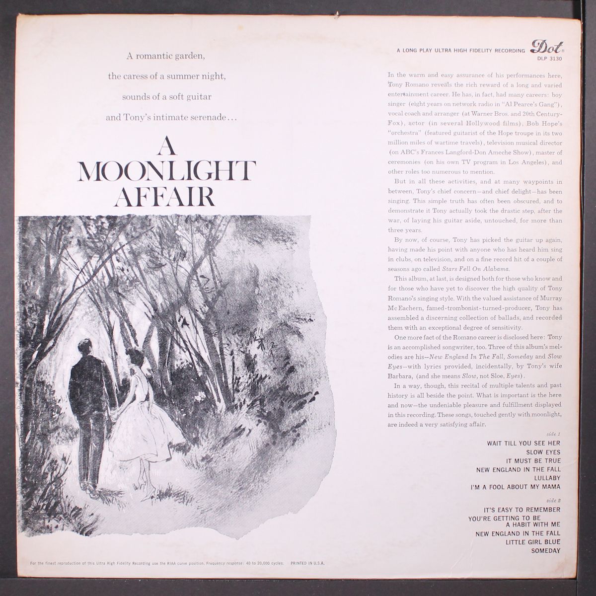 moonlight affair by TONY ROMANO
