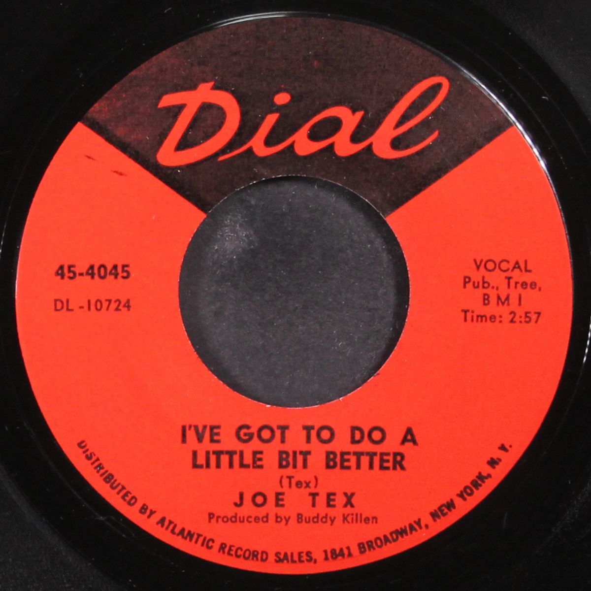 what in the world / i've got to do a little bit better by JOE TEX