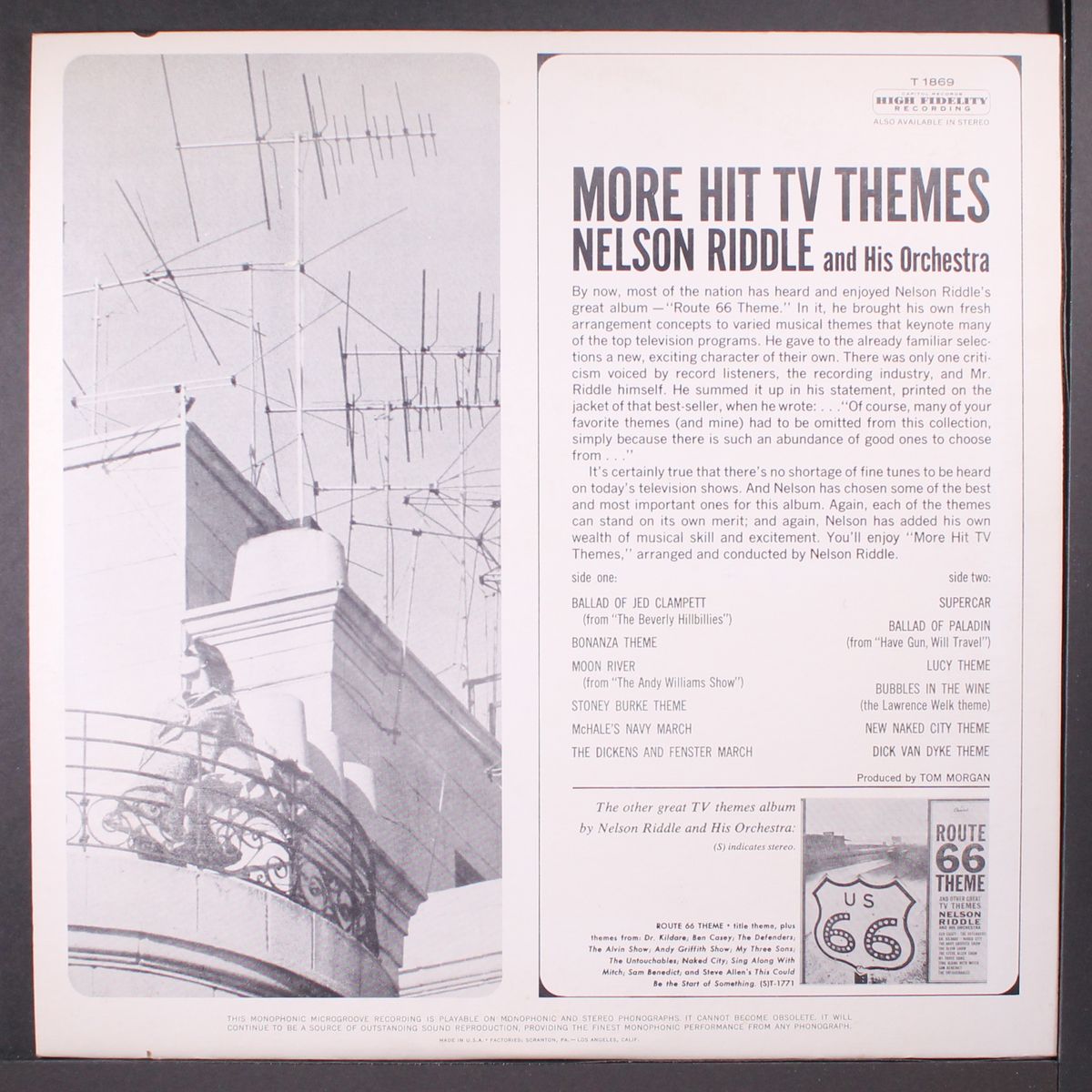 more hit tv themes by NELSON RIDDLE