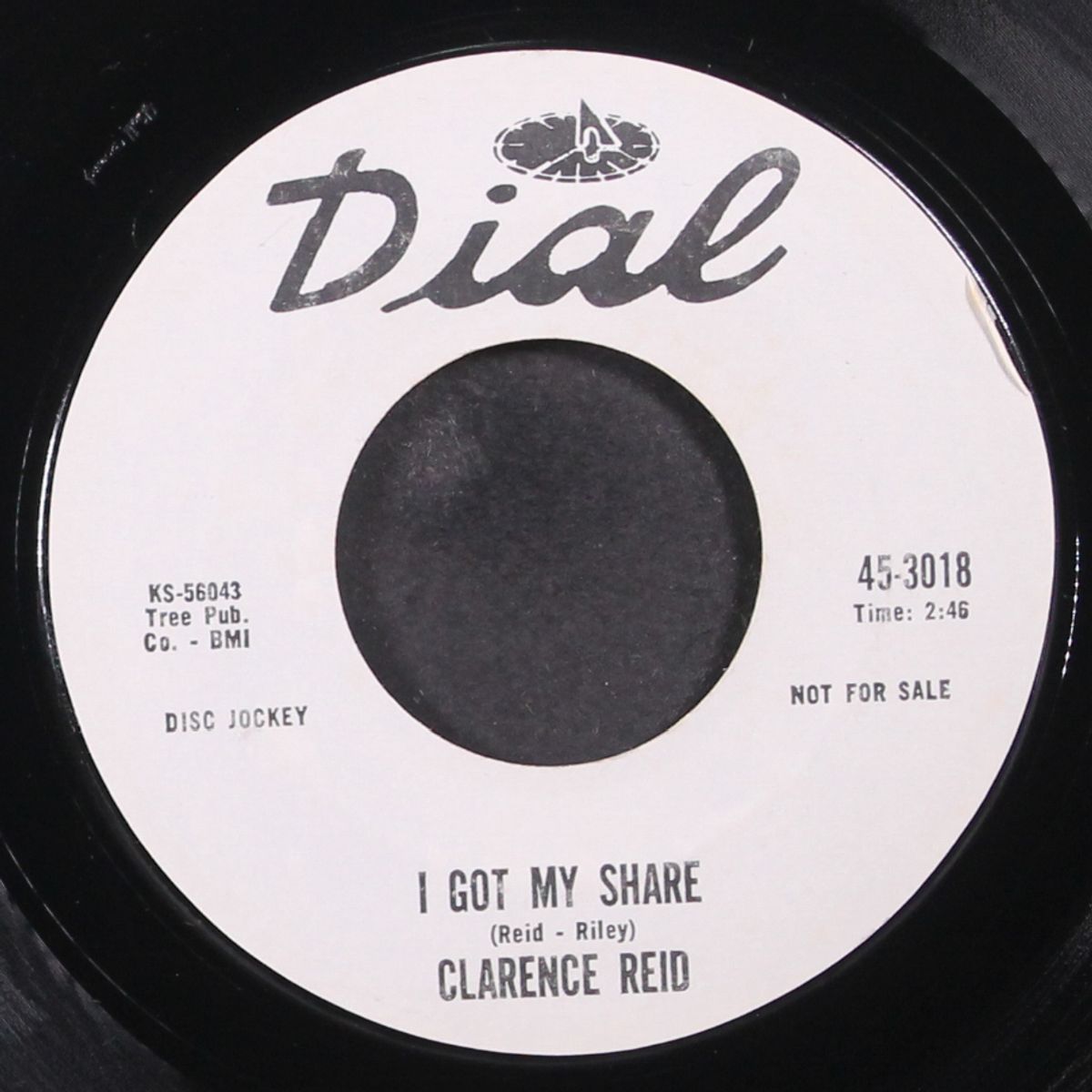 there'll come a day / i got my share by CLARENCE REID