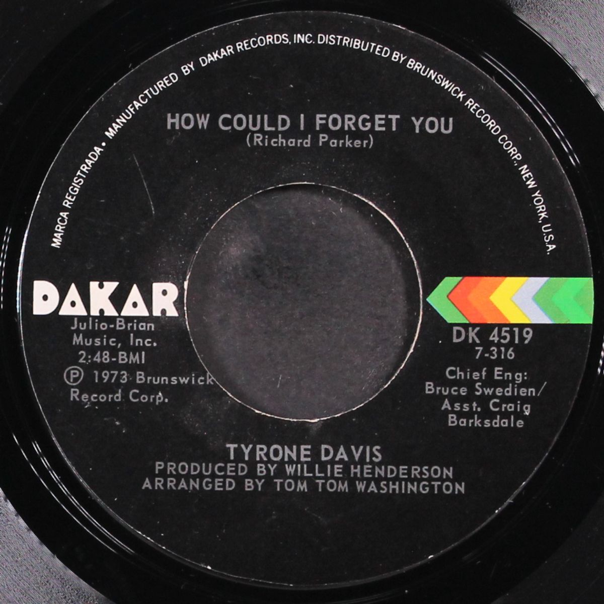 without you in my life / how could i forget you by TYRONE DAVIS