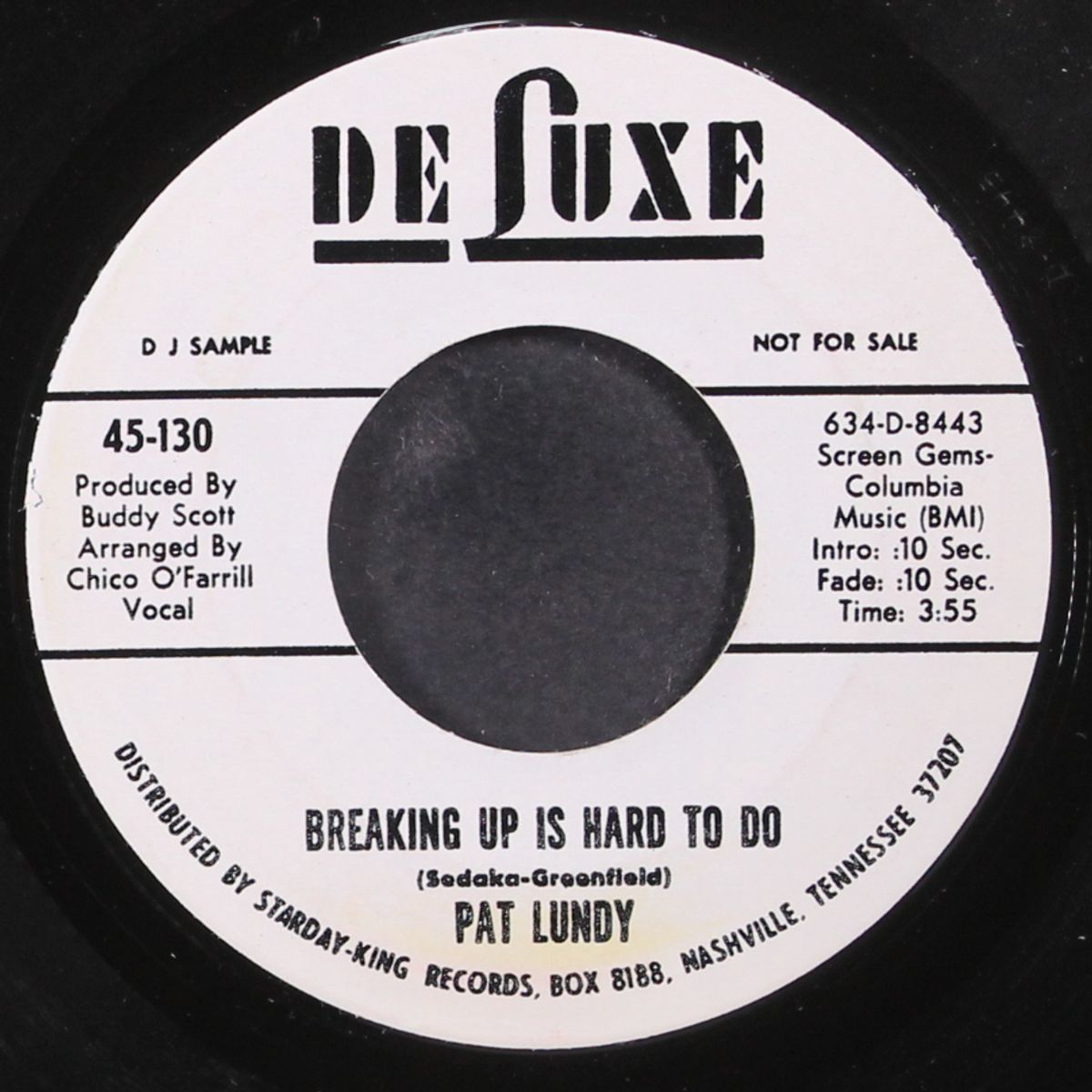 i apologize / breaking up is hard to do by PAT LUNDY