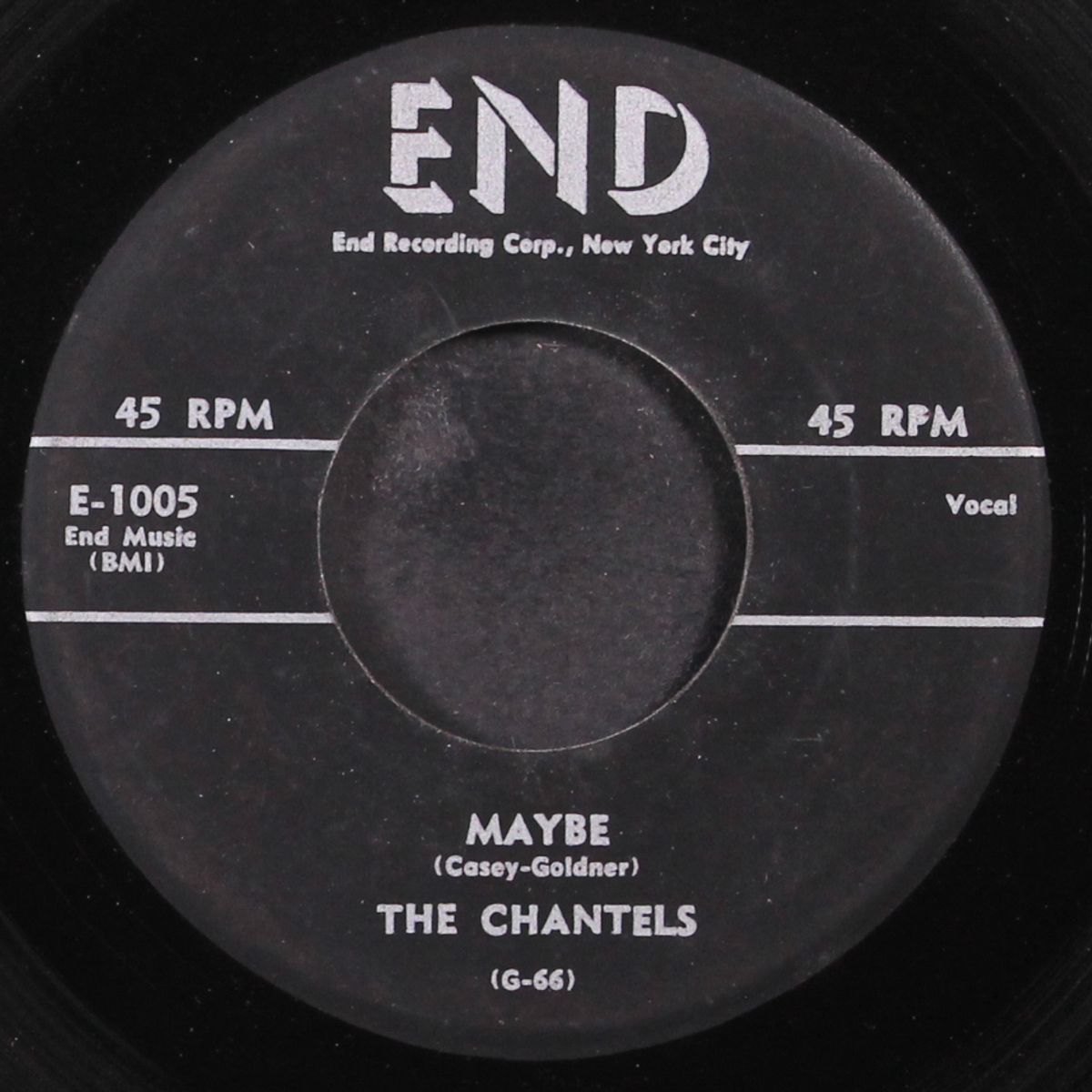 maybe / come my little baby by CHANTELS