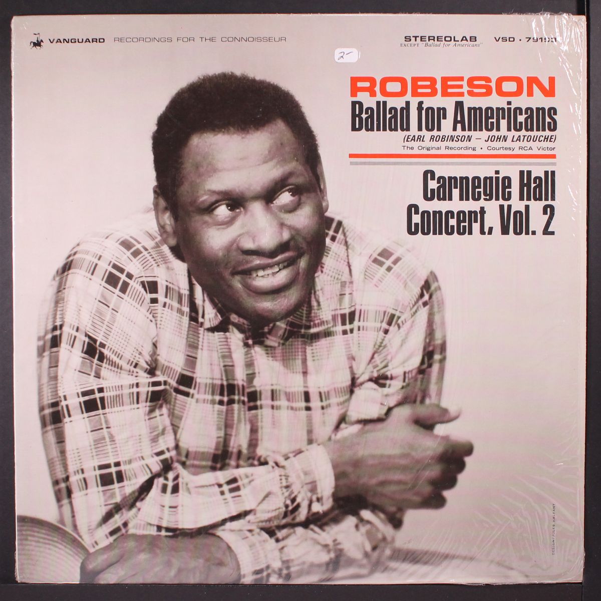 ballad for americans, carnegie hall concert, vol. 2 by PAUL ROBESON