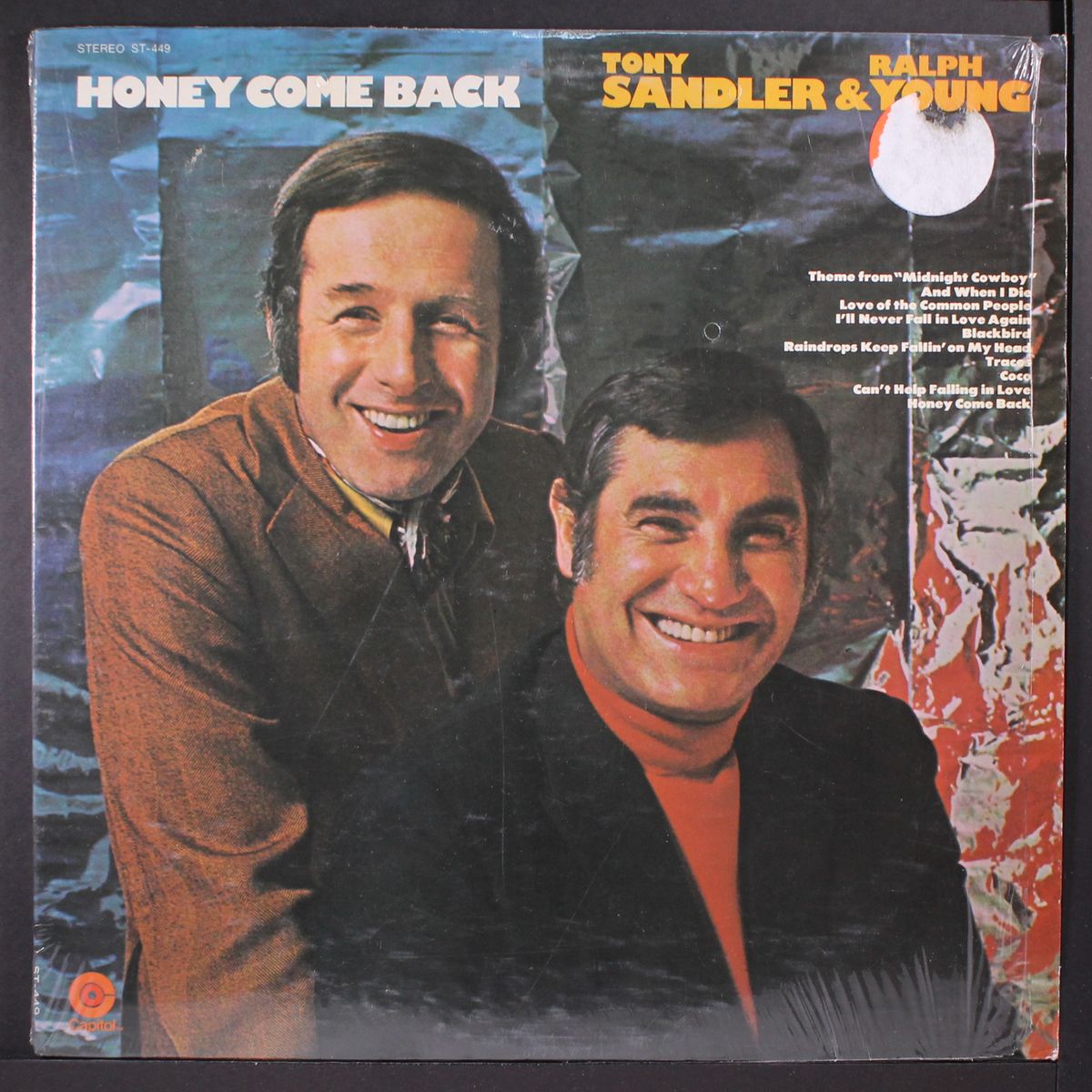 honey come back by TONY SANDLER & RALPH YOUNG