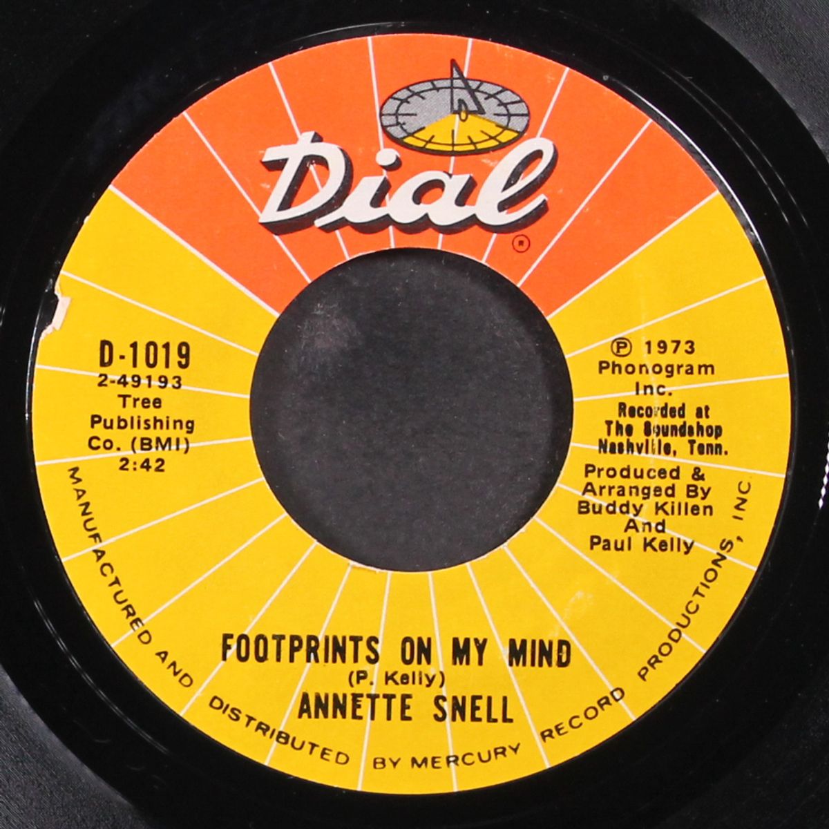 i'll be your fool once more / footprints on my mind by ANNETTE SNELL