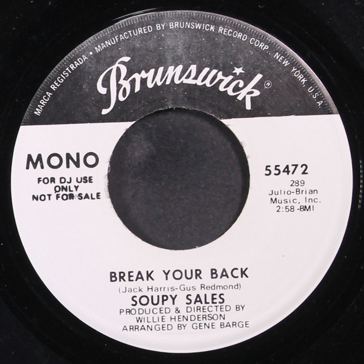 break your back / mono by SOUPY SALES