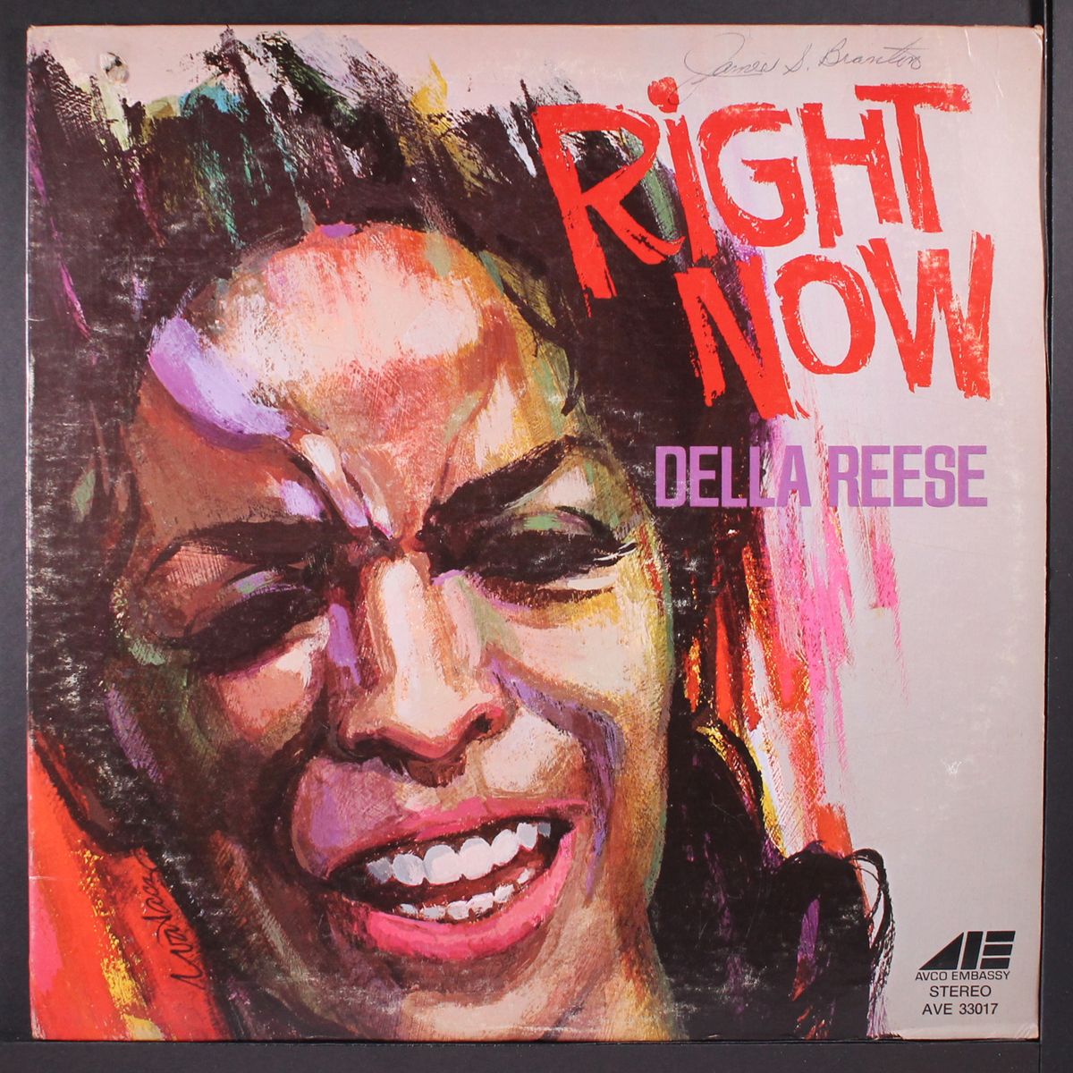 right now by DELLA REESE