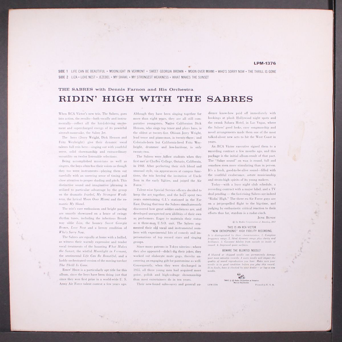 ridin' high by SABRES