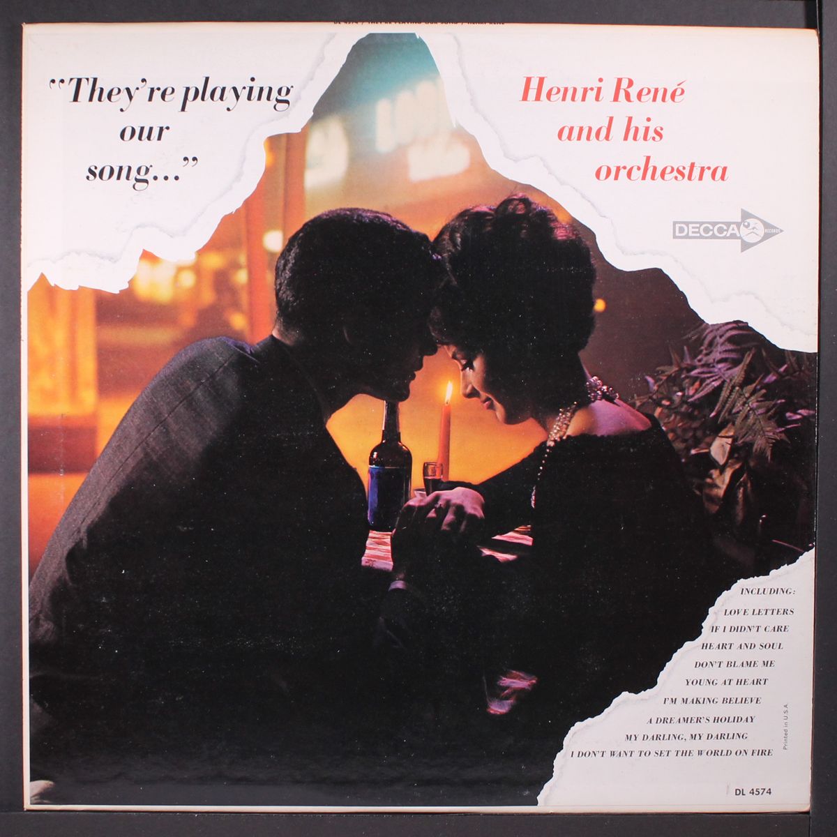 they're playing our song by HENRI RENE