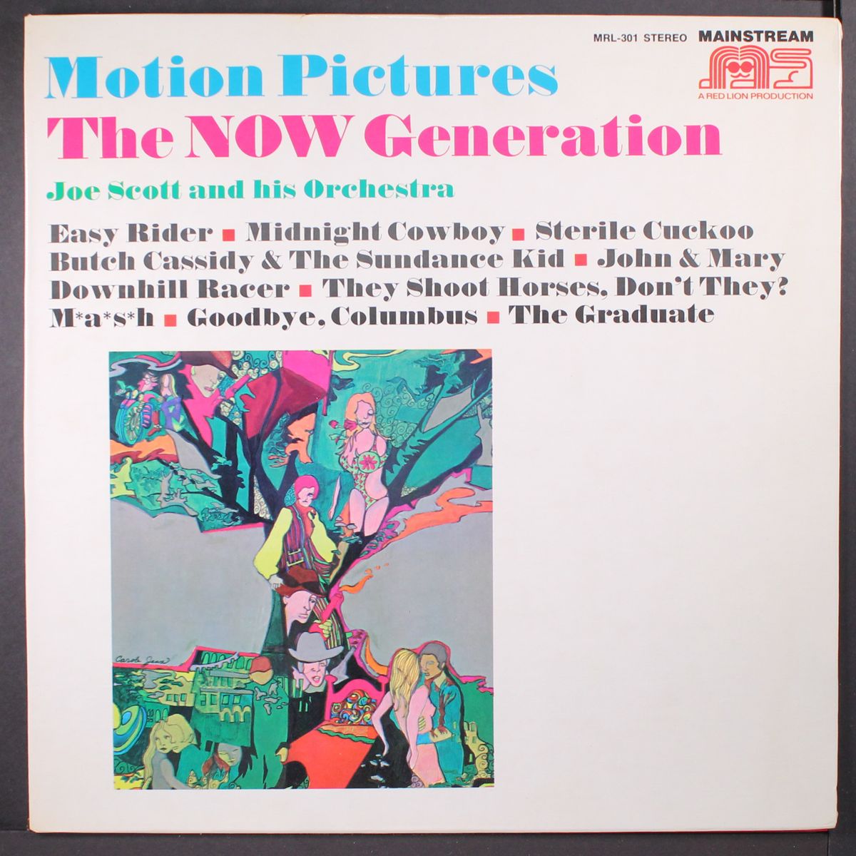 motion pictures-the now generation by JOE SCOTT
