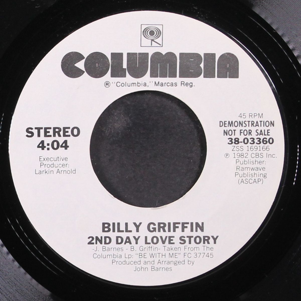 2nd day love story / same by BILLY GRIFFIN
