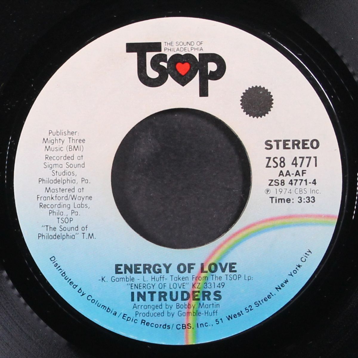 plain ol' fashion girl / energy of love by INTRUDERS